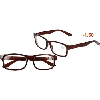 Brýle na čtení Dioptrické brýle -1,50 hnědé