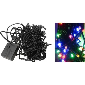 Vánoční dekorace Vánoční barevné Osvětlení 100 Led Diod