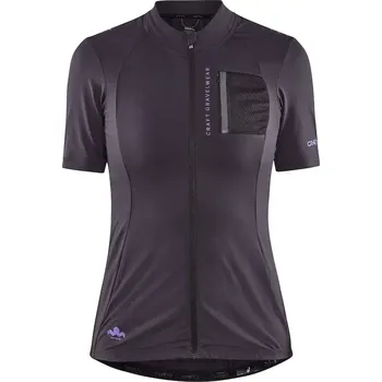 cyklistický dres Dámský cyklodres CRAFT ADV Offroad šedá M