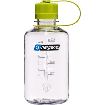 Láhev Láhev Nalgene Narrow-Mouth Sustain Clear/Green Cap