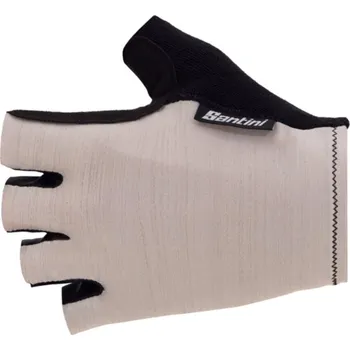 Cyklistické rukavice Rukavice SANTINI Tact Cappuccino, S