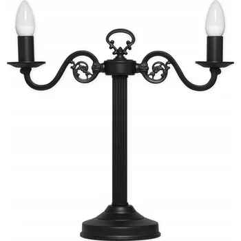 Lampička Stolní lampa LEMIR Cereus černá 60 W