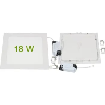 LED panel LED stropní panel zápustný 18W čtverec