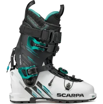 Skialpinistické vybavení Dámské skialpové boty SCARPA Gea RS 5.0 White/Black/Emerald, 24,5