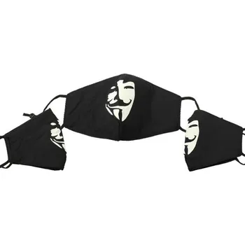 rouška Rouška anonymous fosforeskující