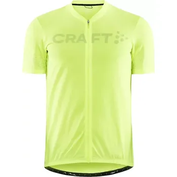 Cyklistické oblečení Pánský cyklistický dres Craft CORE Endur žlutá S