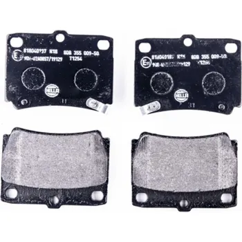 Brzdová destička Sada brzdových destiček, kotoučová brzda HELLA PAGID 8DB 355 009-501