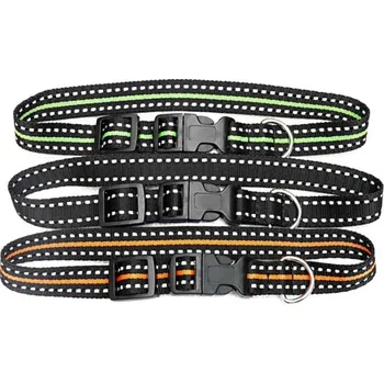 Obojek pro psa Obojek popruh reflexní prošívání 60 x 2,5 cm