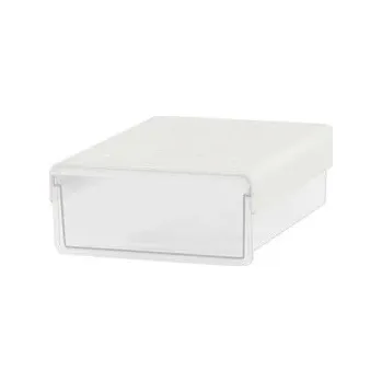 Úložný box Průhledný skrytý šuplík pod stůl 21x17,5x6,5 cm ABS Úložný box Organizér Držák na kancelářské potřeby Poznámkové pero Zásuvka