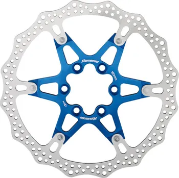 Brzda na kolo Brzdový kotouč Reverse Alloy/Steel 160mm, Blue