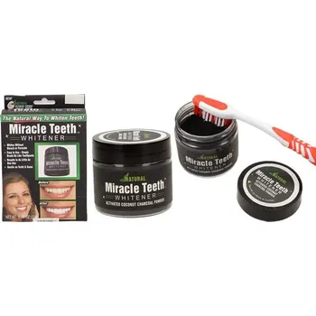 Přípravek na bělení zubů Přírodní bambusové uhlí pro bělení zubů Miracle Teeth
