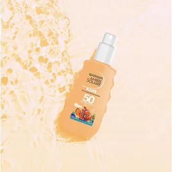 Přípravek na opalování GARNIER AMRBE SOLAIRE KIDS SPRAY PRO DĚTI SPF50+