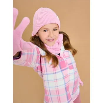 Oblečení a móda Sinsay - Sada: Čepice, nákrčník a rukavice - pastelová růžová - 029FU-03X - 029FU-03X-M