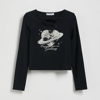 Reserved - Tričko s potiskem - černý - 368FT-99X - 368FT-99X-U13