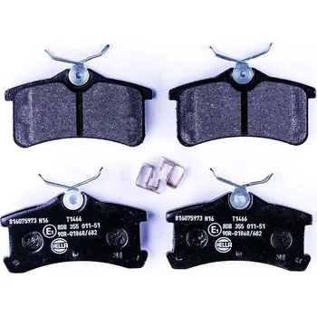 Brzdová destička Sada brzdových destiček, kotoučová brzda HELLA PAGID 8DB 355 011-511