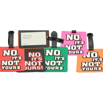 Příslušenství k zavazadlu Jmenovka na Kufr No its not yours