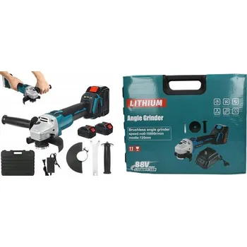 úhlová bruska Aku Ruční Bruska Flexa 125 mm včetně 2ks Aku 7500 mAh