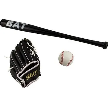 Baseball set na blistru 2409B černá