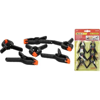 svorka Svorka plastová sada 6ks čelist 6cm