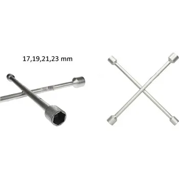 Klíč Křížový klíč na kola 17,19,21,23 mm