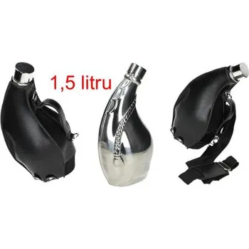 Placatka Placatka na alkohol v koženém černém pouzdře 1,5 litru