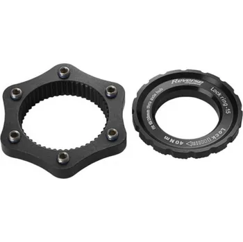 Brzda na kolo Adaptér kotouče REVERSE CenterLock/6 děr, Black