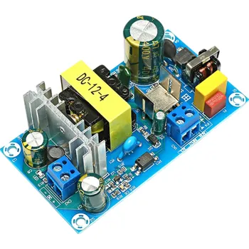 Měnič napětí Snižující transformátor AC 110–220V na 12V 4A Adaptér napájecí zdroj 48W Převodník pro LED pásky Osvětlení Elektronická zařízení 4,9x9x2,7cm