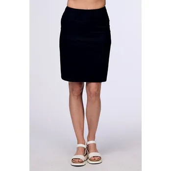 Dámská sukně Úzká černá dámská sukně s rozparkem 155 mic velikost L