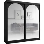 Jurek Šatní skříň Modin 200 Vyber provedení: Černá