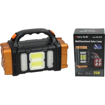 Svítilna Multifunkční solární lampa Hurry bolt HB-2678