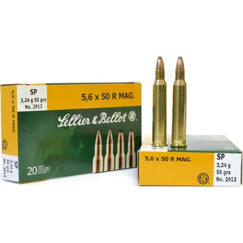 Sportovní střelba Sellier&Bellot náboj SB 5,6x50 R Magnum 2913 SP 3,24g