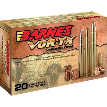 Sportovní střelba Barnes Náboj kulový Barnes, VOR-TX SAFARI, .416 RemMag., 400GR (25,9g), Banded Solid RN