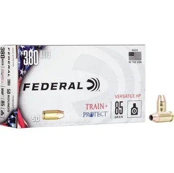 Federal Náboj kulový Federal, TRAIN+PROTECT, .380 Auto, 85GR (5,5g), VHP