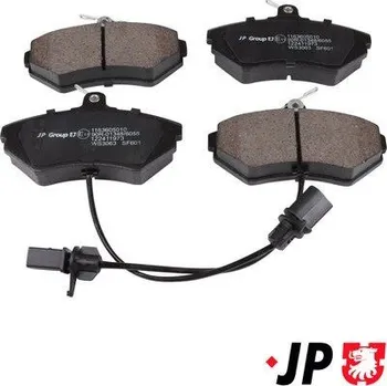 Brzdový systém Sada brzdových destiček, kotoučová brzda JP GROUP 1163605010