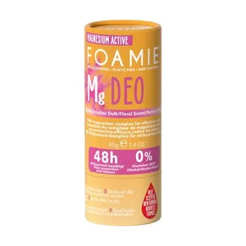 Foamie Deodorant Happy Day Pink tuhý deodorant s květinovou vůní 40 g