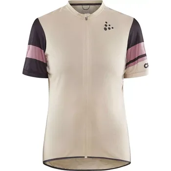 cyklistický dres Dámský cyklodres Craft CORE Endur Logo hnědá XL