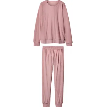 Dámské pyžamo esmara® Dámské froté pyžamo (světle růžová, L(44/46))