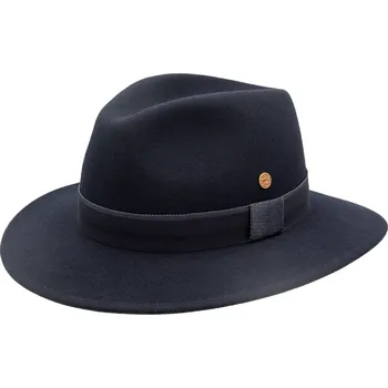 Klobouk Luxusní voděodolný modrý klobouk Mayser - Georgia Limited Ed Velikost: 59 cm (L)