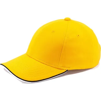 Kšiltovka Cofee Čepice Piping Velikost: uni, Barva: žlutá