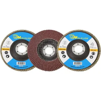 Příslušenství k brusce Lamelový brusný talíř LION 125x22mm