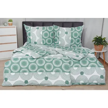 Povlečení Krepové povlečení PLUS ZITA zelené