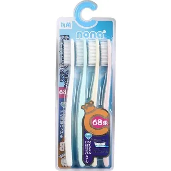 Zubní kartáček 4dílná sada měkkých zubních kartáčků s dlouhou hlavicí pro dospělé Korea Comfort Teeth Super ústní hygiena jemné čištění zubů