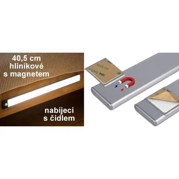 Noční světlo Skříňové světlo 40,5cm TDL-6110-40