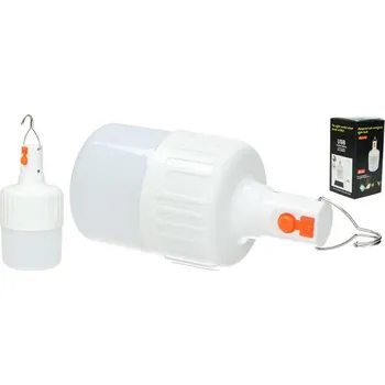 Lampička Nabíjecí závěsná přenosná lampa do stanu 9W