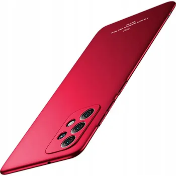 Pouzdro na mobilní telefon Pouzdro Msvii pro Samsung Galaxy A32 5G, Kryt Zadní Kryt barva červená