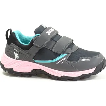 Dámské polobotky V+J OBUV s.r.o. V+J OBUV SAJO JR 2512 DARK GREY PINK dámská/junior vycházková obuv Velikost: 36