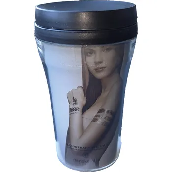 Termohrnek Termohrnek Concept Czech DOPPLER, dvouplášťový 250 ml – transparentní/černá