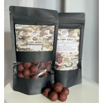 Boilies Wormboilies - lesní jahoda 250g 20mm