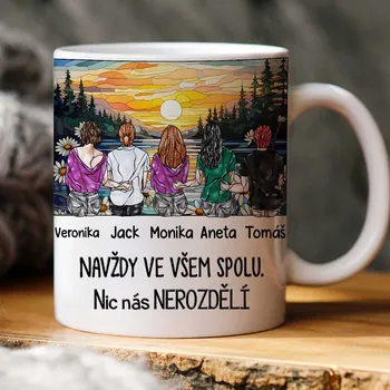 Stolování Hrnek - Mé spřízněné duše 3 Černá