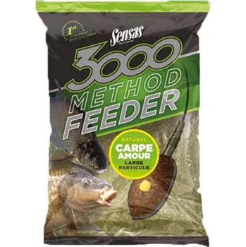Návnadová surovina Sensas Krmení 3000 Method Feeder 1 kg - KOŘENÍ